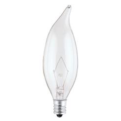 Westinghouse 0367500 40 watt CA9 1/2 flame tip incandescent light bulb