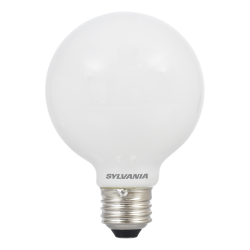 Sylvania 40765 40W G25 LED Frosted Filament Globe Lamps