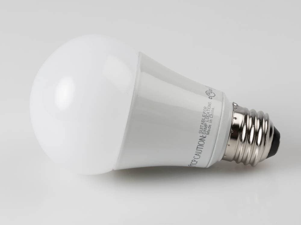 TCP L15A19D2530K 100 Watt Equivalent 15W 1600 Lumen 3000K Dimmable LED Light Bulb