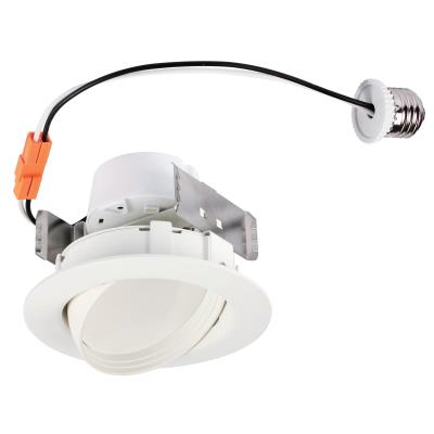 Westinghouse 5083000 (10 Watt) Warm White (3000K) E26 (Medium) Base 4-Inch Sloped Recessed LED Downlight
