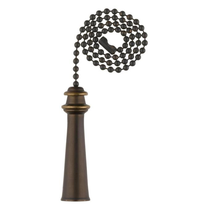 Westinghouse 7721400 Oil Rubbed Bronze Finish Trophy Pull Chain