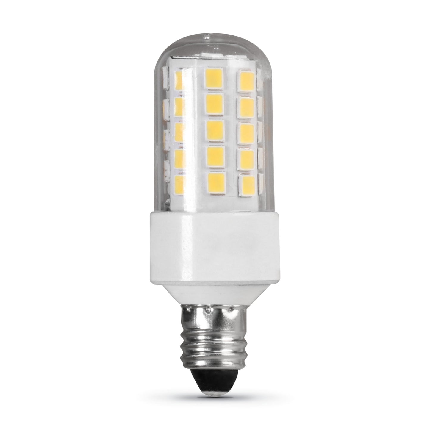 Feit Electric BP50MC/830/LED The 50-watt equivalent LED light bulb only uses 4. 5 watts