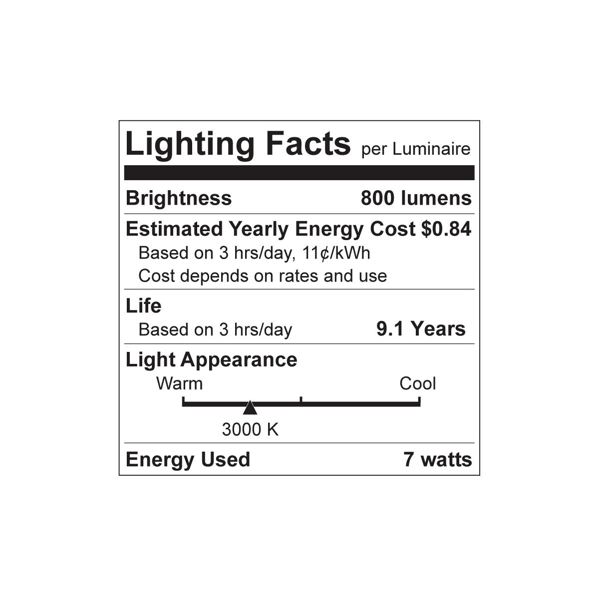 Luxrite LR21634 100W Equivalent E12 Chandelier LED light bulbs;