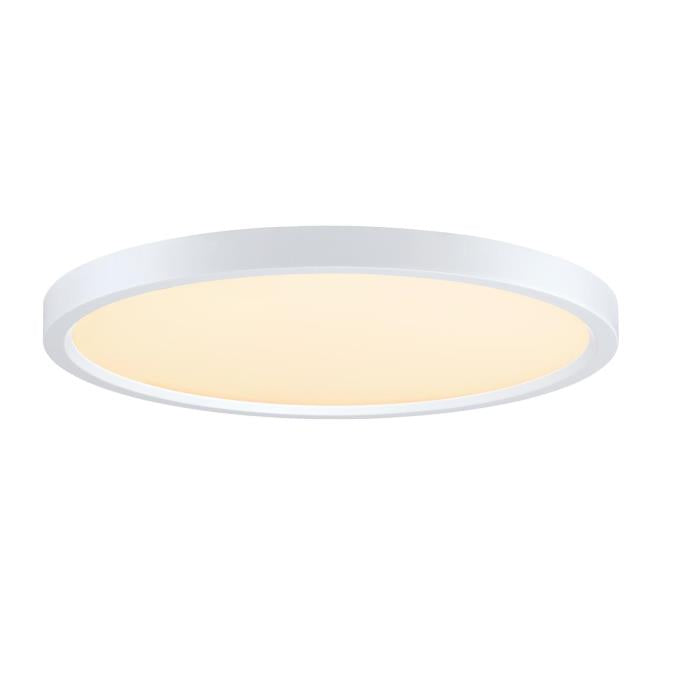 Westinghouse 6133500 15 inch, 30 Watt Dimmable LED Indoor Flush Mount Ceiling Fixture Color Selectable White