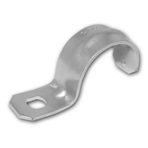 Morris 19430.5 1 Hole Rigid Pipe Straps - Heavy Duty - Steel features include: