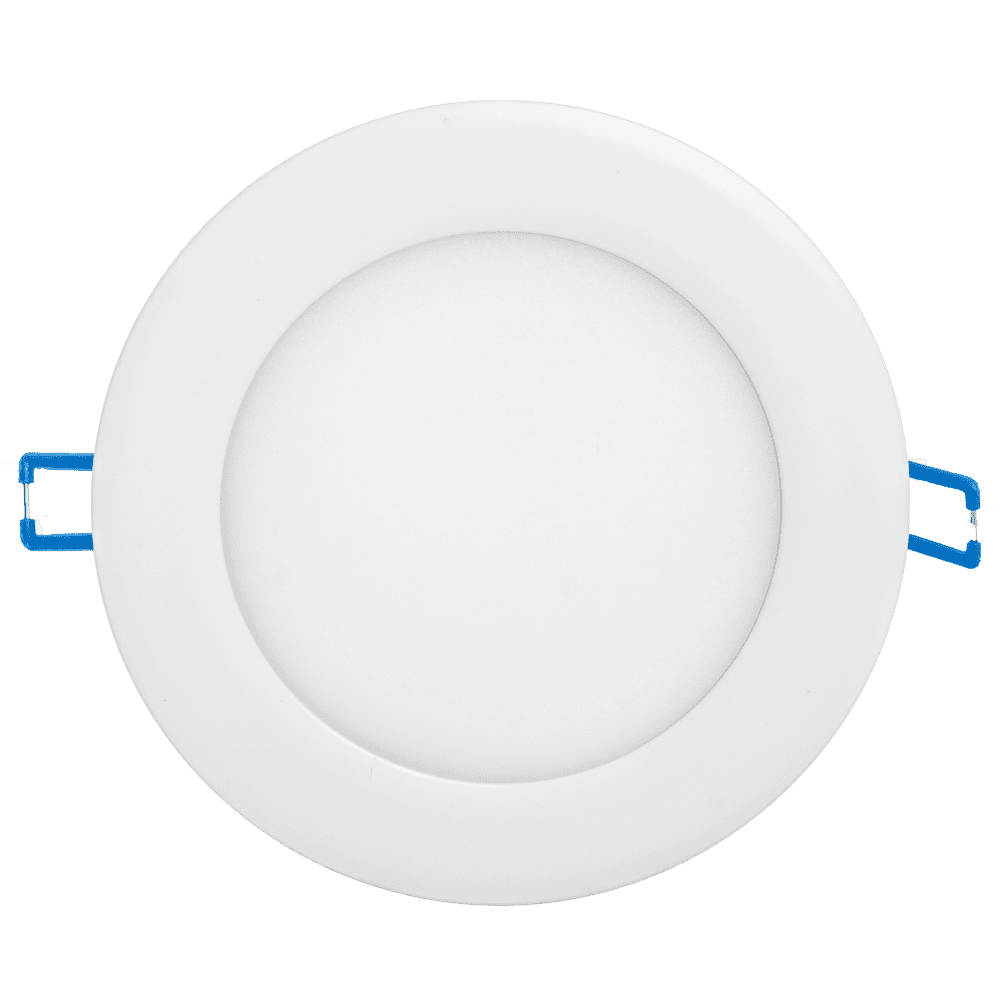 Goodlite G-20221 4 Inch Round LED Slim Wafer Fixture, 850 Lumens 75W Equal, Dimmable, Selectable Temperature, White