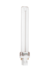 SYLVANIA DULUX 21134 13W Twin Tube compact fluorescent lamp with 2-pin base