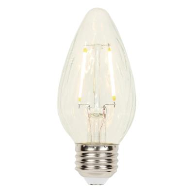 Westinghouse 3319300 Westinghouse Filament LED F15 (2.5 Watt) Clear 2700K E26 (Medium) Base Specialty Dimmable Light Bulb.