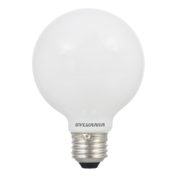 Sylvania 40765 40W G25 LED Frosted Filament  Globe Lamps