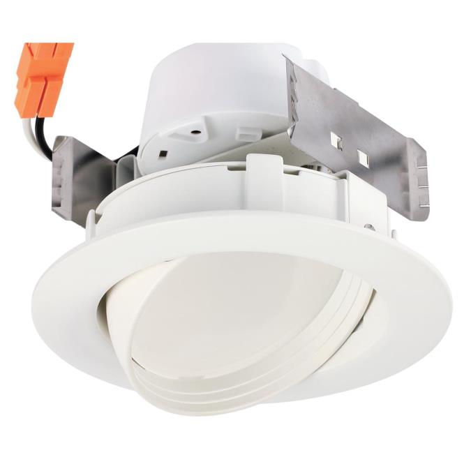 Westinghouse 5083000 (10 Watt) Warm White (3000K) E26 (Medium) Base 4-Inch Sloped Recessed LED Downlight