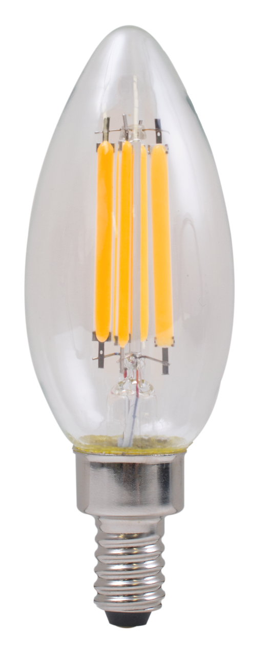 Luxrite 100W Equivalent E12 Chandelier LED light bulb