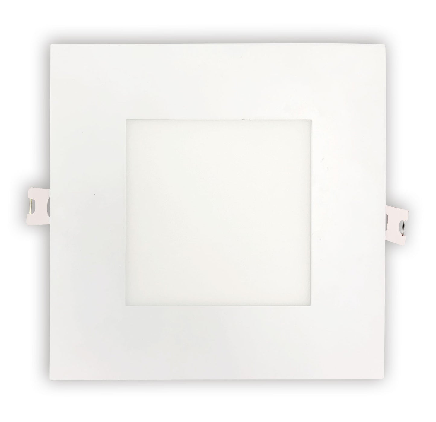 LR23764 6 Inch Ultra Thin Square LED Recessed Lighting, 5 Color Temperature Options 2700K - 5000K,