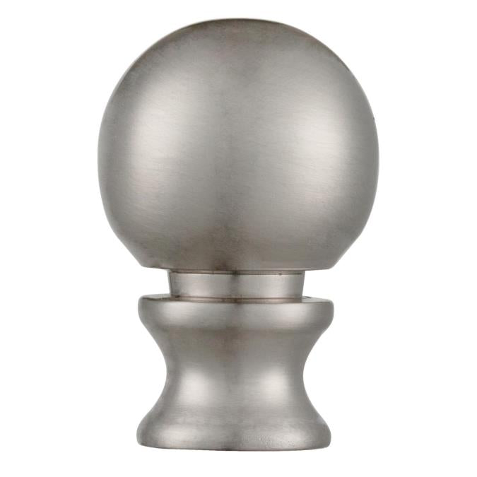 Westinghouse lighting 7000600 1-1/2" Brushed Nickel Ball Lamp Finial