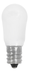 Sylvania 74670 - A S6 1 Watt (15W Equivalent) Clear (2700K) candelabra (E12) Base LED Specialty Light Bulb.