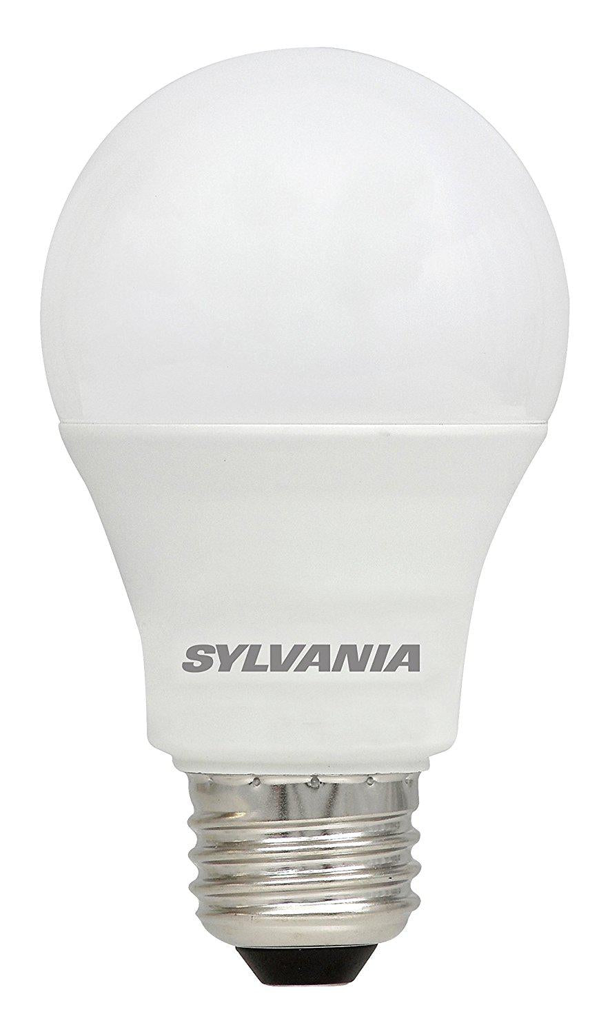 Sylvania Home Lighting 78102 A19 Sylvania, 100W Equivalent, LED Light Bulb Lamp, 4 Pack, Efficient 14W 3500K, Bright White.