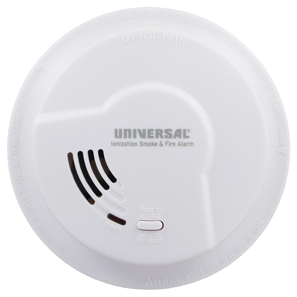 Universal Security Instruments 976LR Battery-Operated Ionization Smoke & Fire Alarm