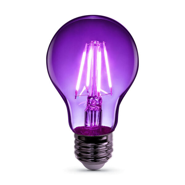 FEIT Electric A19/TP/LED 4.5W LED A19 Purple Light Bulb,