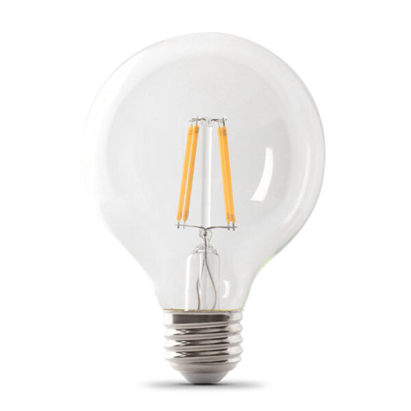 Feit Electric  BPG2575/850/FIL/LED 75w Equivalent G25 soft white dimmable led light bulb