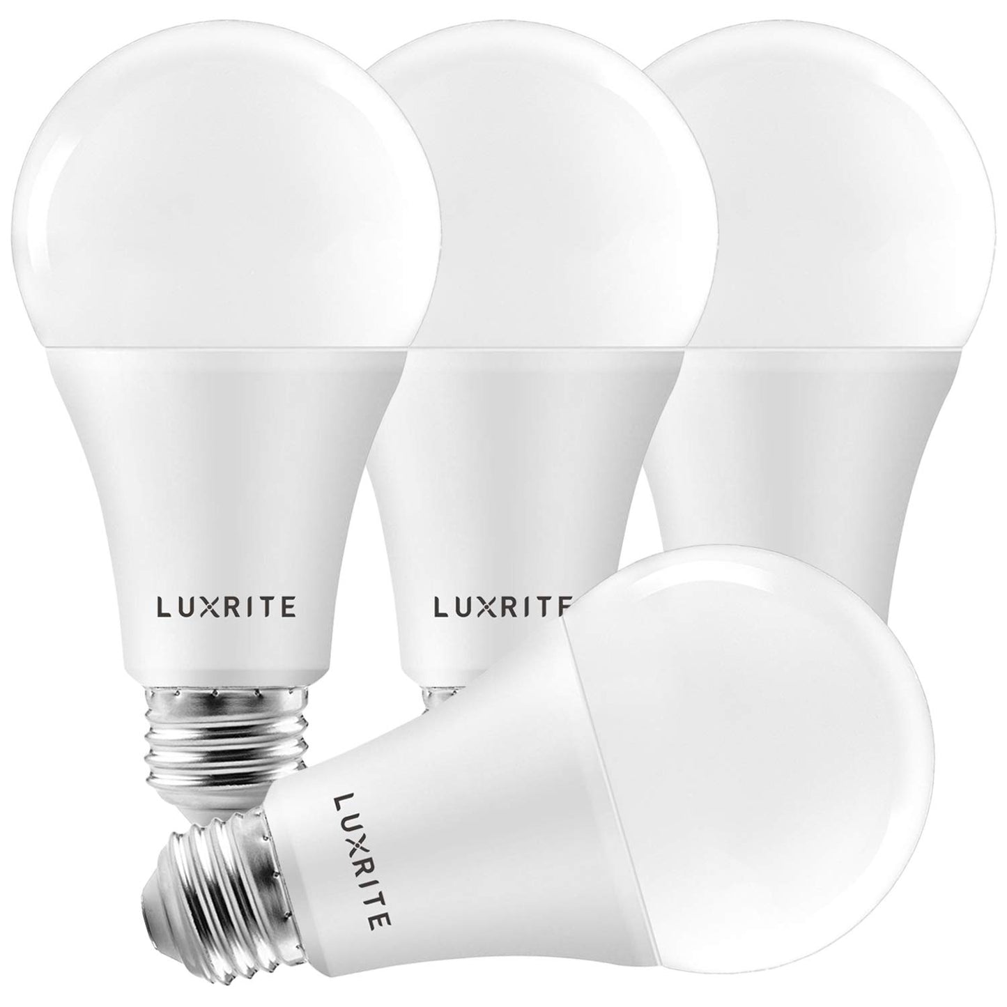 Luxrite LR21451 A21 Dimmable Standard LED Bulb 150 Watt Equivalent, 2550 Lumens, 3000K, Enclosed Fixture Rated, 22W, E26 Base