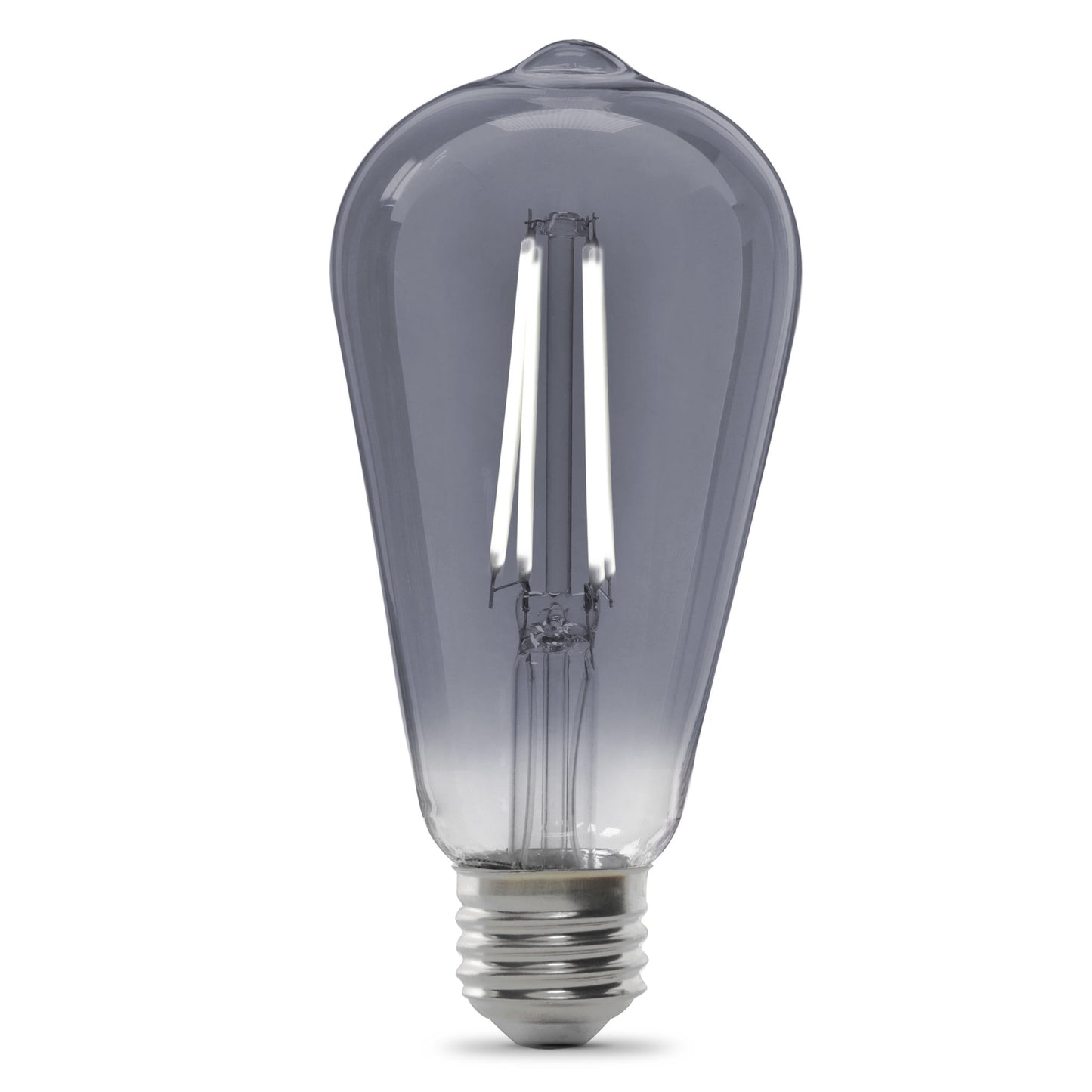 Feit Electric ST19/SMK/VG/LED "Original" Vintage Exposed Filament Smoke Glass ST19 LED Light Bulb