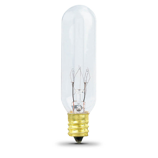 Feit Electric  BP25T6   25Watt Clear (2700K) E12 (Candelabra) Base Incandescent Specialty Light Bulb