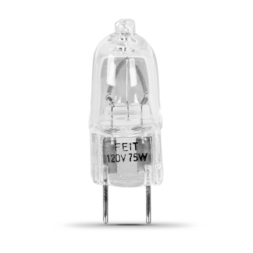 Feit Electric BPQ75/G8 75-Watt Halogen T4 Light Bulb