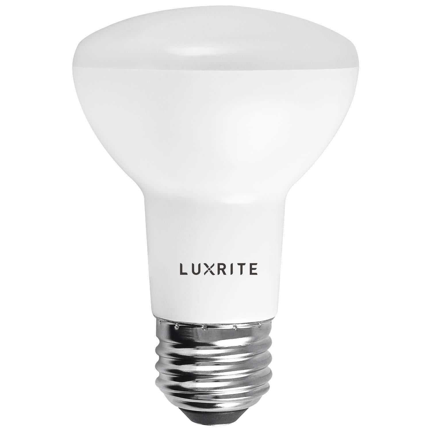 Luxrite BR20 LED Light Bulb, 6.5W (45W Equivalent), 2700K Warm White, 460 Lumens LR31840, image size:1500x1500